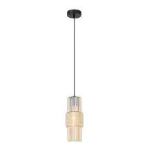 ჭაღი Viokef LILIAN 40 ვატი CHAMPANGE BLACK 12*150 cm 4294901