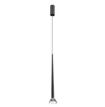 ჭაღი Viokef RINA 8ვატი შავი და გამჭირვალე 7*173 cm 4325200