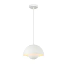 ჭაღი Viokef Tulip white 40ვატი 23*150 cm 4283200