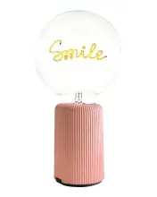 მაგიდის სანათი Elements lighting POP NOMAD ვარდისფერი 396049