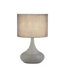 მაგიდის სანათი Viokef Lana 40ვატი ნაცრისფერი 30*50 cm 4153000