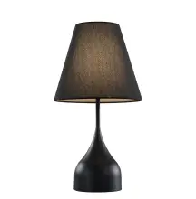 მაგიდის სანათი Viokef MATINA 40 ვატი შავი 30*56.5 cm 4277000