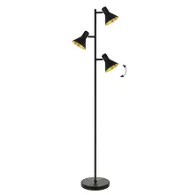 ტორშერი Viokef HARVEY 42ვატი შავი და ოქროსფერი 36*163 cm 4167400