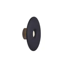 კედლის სანათი Viokef KEA 10ვატი შავი დიამეტრი18 cm 4277700