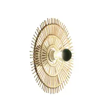 კედლის სანათი Viokef LETA 70 ვატი NATURAL 37*10 cm 4227900