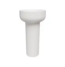 ხელსაბანი Simas Balloon White თასისებრი პრიალა სიფონის დამჭერით 45სმ BA01&PLCEBA||WHI