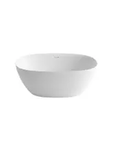 აბაზანა Alcoswell Pacific აკრილი white matte 150*75 cm PAC15075S-MW