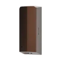 Nofer საპნის დისპენსერი კედელზე სამაგრი PVD BRONZE 1000მლ სენსორზე 03039.CU