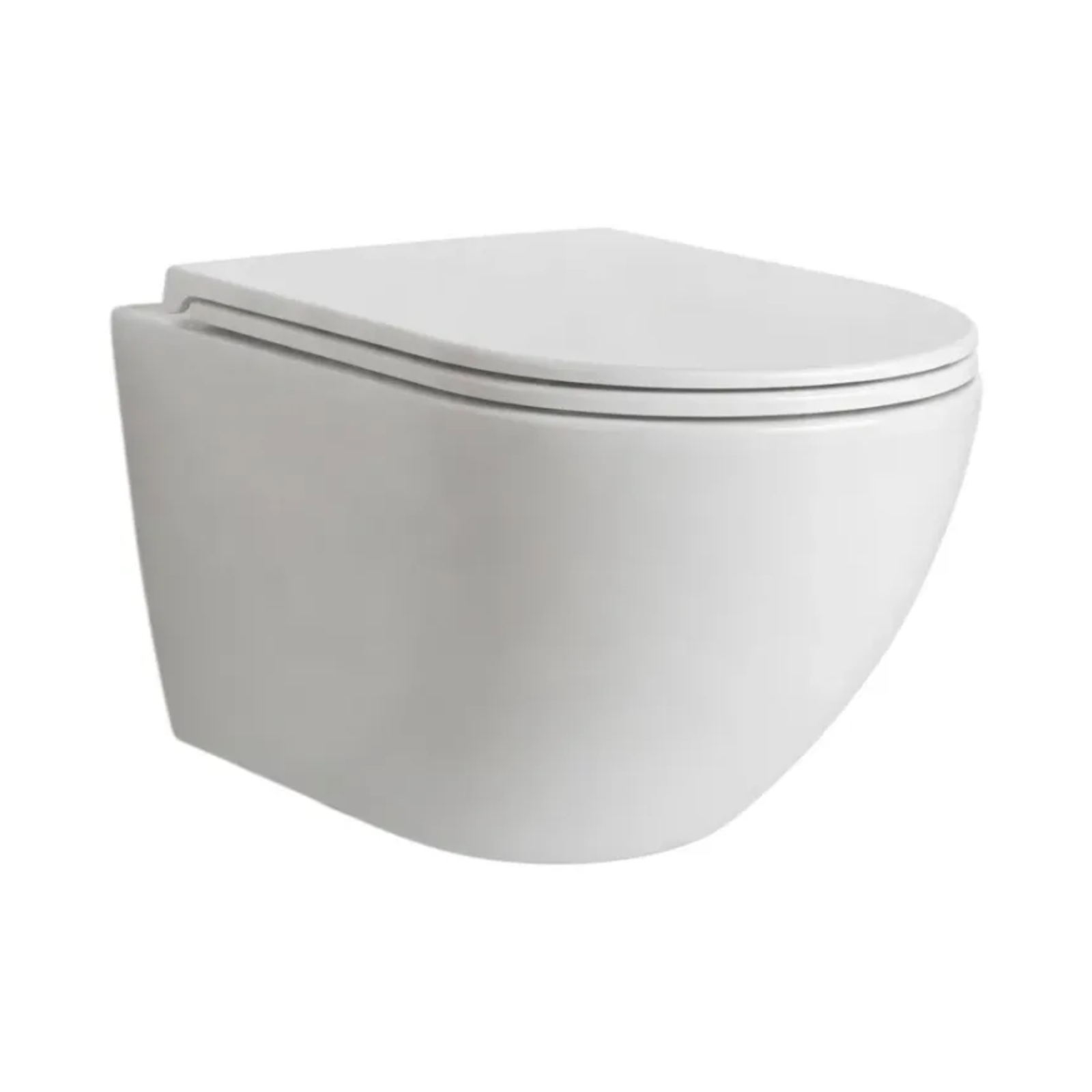 Wall-hung toilet Maramori TORNADO with flush spray P outlet white glossy 495*365*365 MAR_046E-UQ3
