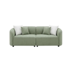 მისაღების დივანი Miago სალათისფერი ნაჭრის 240*100*67სმ MC003 — კატალოგის ხედი — ავეჯი