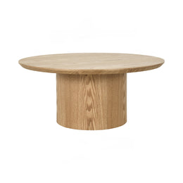 Coffee table Hinlim EMERY MDF+ash veneer wood color