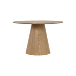 Dining table Hinlim MONORA MDF+ash wood veneer wood-colored