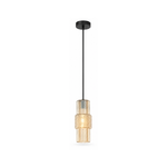 ჭაღი Viokef LILIAN 40 ვატი CHAMPANGE BLACK 12*150სმ 4294901 — კატალოგის ხედი — განათება