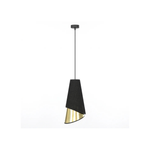 ჭაღი Emibig MODA LED 15 ვატი შავი და ოქროსფერი 140*20სმ 1617/1 — კატალოგის ხედი — განათება