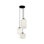 ჭაღი Viokef ASTOR LED 70ვატი OPAL BLACK 55*150სმ 4257900 — კატალოგის ხედი — განათება