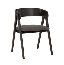Kitchen chair Himnil SELTOS Malaysian oak dark chestnut