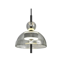 ჭაღი Juncan მინა მეტალის LED D25*H29სმ MD2407A — კატალოგის ხედი — განათება