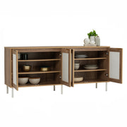 Hinlim DALLAS chest of drawers, treated wood, oak color