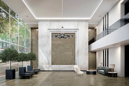 Крупноформатный керамогранит Ascale VARESE ONICE, глянцевый, 6мм, 320*160см, цена за кв.м.