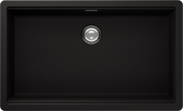 Кухонная мойка Schock BROOKLYN N-100XL из кварцевого композита, врезная, цвет NERO