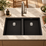 Schock BROOKLYN N-200 კომპოზიტური კვარცის ორმაგი ნიჟარა BYKN200013DEUE6101 — რეალურ სამზარეულოში