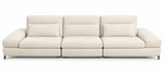 Miago beige fabric three-seater living room sofa XF-2239-3 293*104*80cm