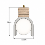 D8372-GREY — ზომების ნახაზი: 