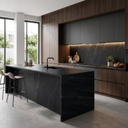 Крупноформатный керамогранит ASCALE BELVEDERE BLACK, матовый, /кв.м.