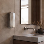 Soap dispenser Nofer sensor wall mount brushed 1000 ml