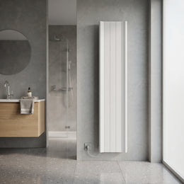 Radiator Carisa BOREAS B with 4 sections aluminum electric white 2000W