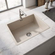 Kitchen sink Shock BROOKLYN N-100L Composite Quartz CRL Single EVEREST