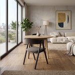 Kitchen chair Himnil SELTOS Malaysian oak dark chestnut