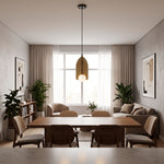 Chandelier Viokef FEDORA 28 Watt OPAL WHITE MATT BLACK GOLD