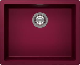 Кухонная мойка Schock Kaia N-100L композитный кварц CRL одинарная врезная BERRY