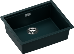 Кухонная мойка Schock Kiruna N-100L из композитного кварца CRL, врезная, цвет IVY