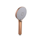 ხელის შხაპი Empolo ვარდისფერ ოქროსფერი M81886RG-Hand Shower — კატალოგის ხედი — ხელის შხაპი ვერტიკალურად და ფრონტალურად; რელსი მარცხნივ და ხელის შხაპი მარჯვნივ სადაც არსებობს