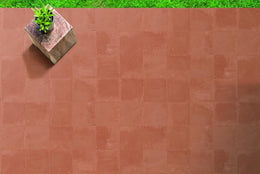 Floor and wall tile Dune terracotta brick matte 20*20 P:0.68sq.m C:0.04sq.m