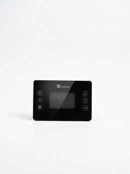 Панель управления Carisa BOREASbWifi с термостатом, черная 23100086