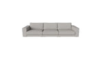 Living room sofa Bolia Noora material SOIL COOL GREY oak legs. 01-068-50_00543