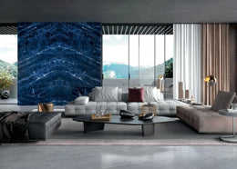 Крупноформатная плитка Infinity Precious Sodalite глянцевая без сетки 160см*320см*6мм кв.м. MB14 MB14-LUC