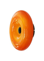 Настенный светильник Juncan, оранжевое стекло, металл, 7 Вт, D30см B3763-ORANGE