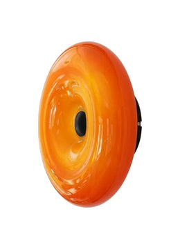 Настенный светильник Juncan, оранжевое стекло, металл, 7 Вт, D30см B3763-ORANGE
