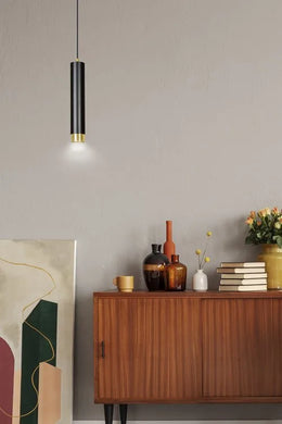 Потолочный светильник Emibig KIBO LED 10 Вт, черный/золотой, 100 см, 644/1