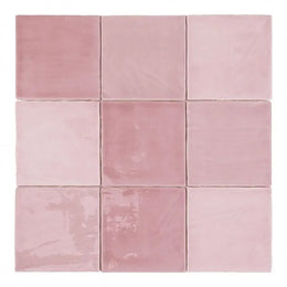 Wall tile Dune Tabarka pink glossy 15*15 | 188246