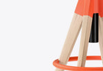 Bar stool Pedrali ARKI-STOOL light oak step AR400 height adjustable 50*65-75cm ARKW6/RS_AR400_FSC