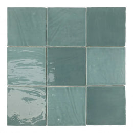 Wall tile Dune Tabarka turquoise glossy 15*15 | 188249