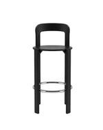 Miago bar stool, black wood, 37×46.5×99 cm | NH01L