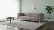 Living room sofa Bolia Cosy Material SOIL ROSE MELANGE Oak legs with white pigments 246cm 01-018-01_01088