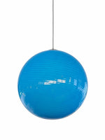 Chandelier Juncan blue glass E27 D30cm MD6531-BLUE