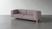 Living room sofa Bolia Cosy Material SOIL ROSE MELANGE Oak legs with white pigments 246cm 01-018-01_01088